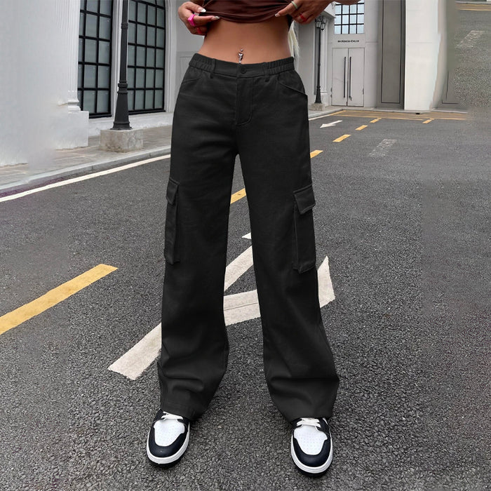 Flap Pocket Side Cargo Pants