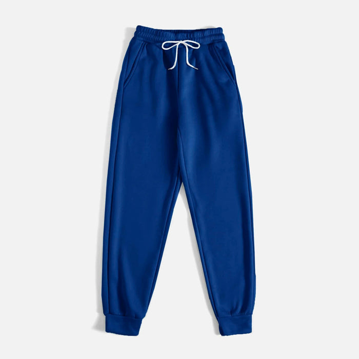 Easy Wear Slant Pocket Drawstring Sweatpants