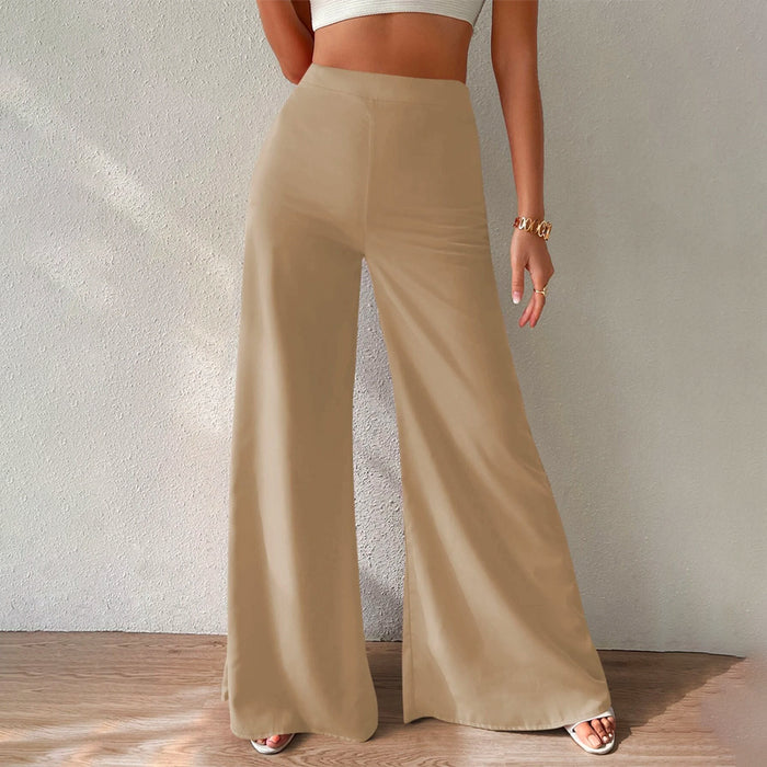 Easy Wear High Waist Wide Leg Pants