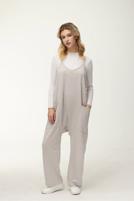 Women's Casual Wide Leg Jumpsuit