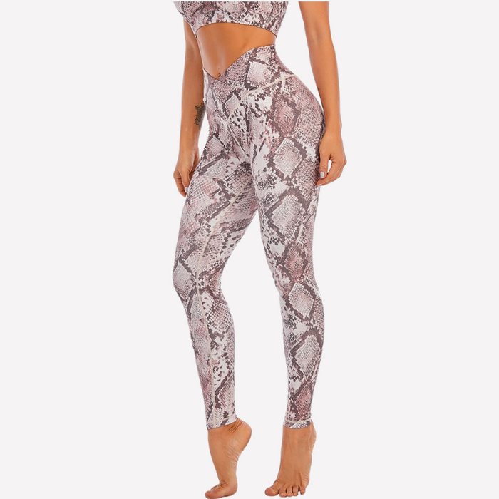 Snake Print 28" Yoga Shapewear