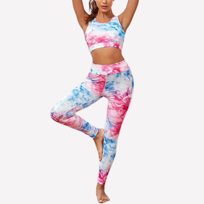 Tie-Dye Sports 28" Yoga Set