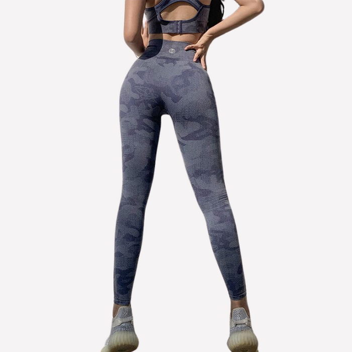 Camo Washed 28" Yoga Pants