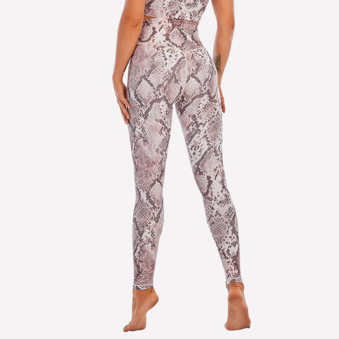 Snake Print 28" Yoga Shapewear