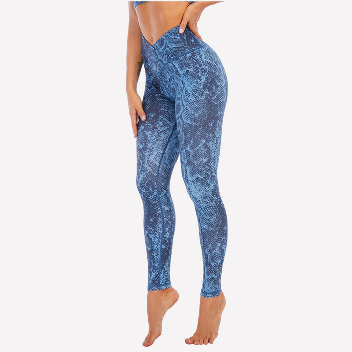 Snake Print 28" Yoga Shapewear