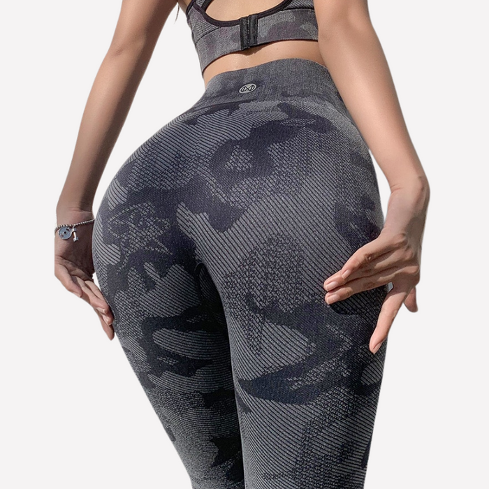 Camo Washed 28" Yoga Pants