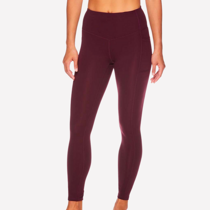 Reflective 28" Waist Cross Leggings