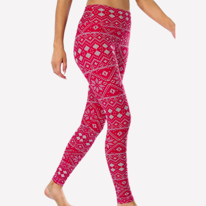 Ultra Soft 28" Yoga Printed Tights