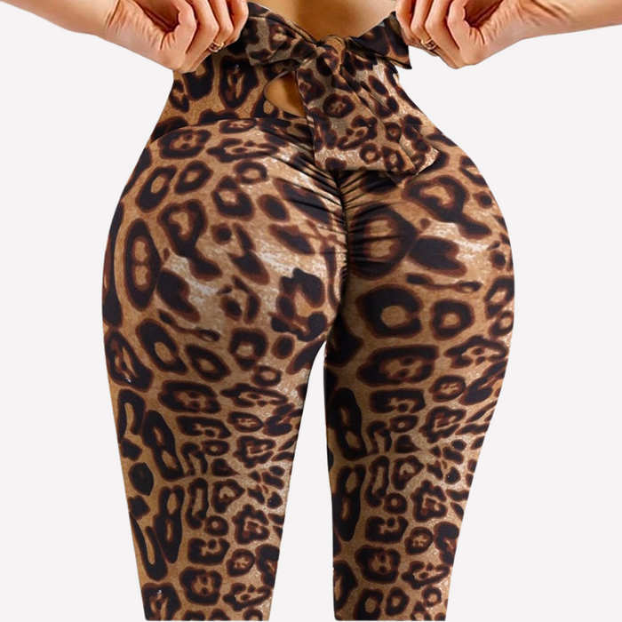 Printed Ruched 28" Lifting Tights