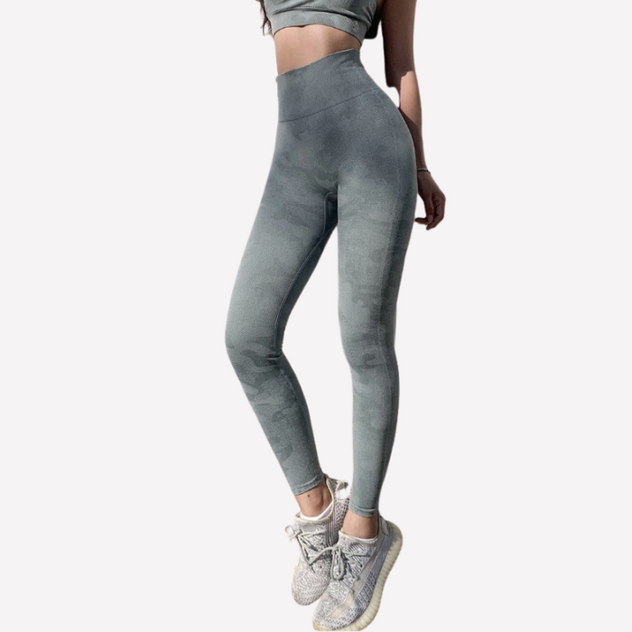 Camo Washed 28" Yoga Pants