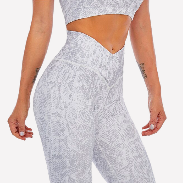 Snake Print 28" Yoga Shapewear