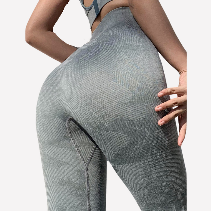 Camo Washed 28" Yoga Pants