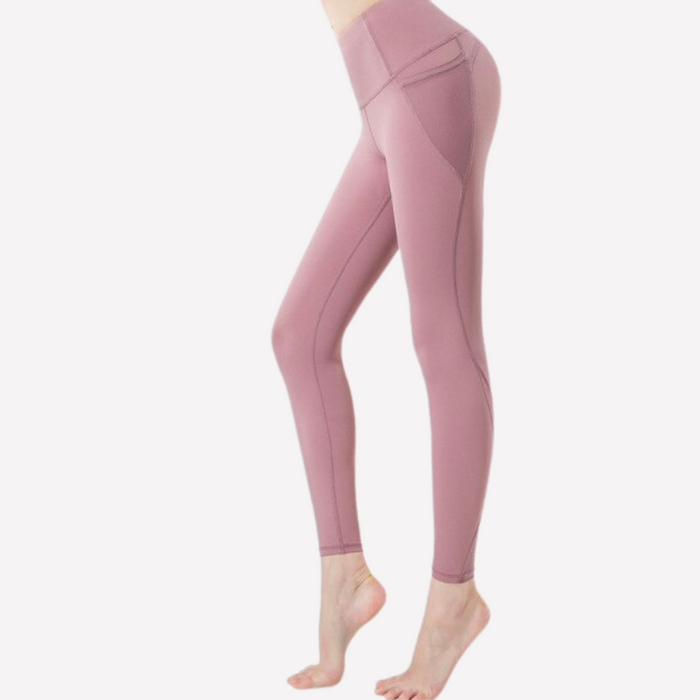 High Waist 28" Mesh Leggings