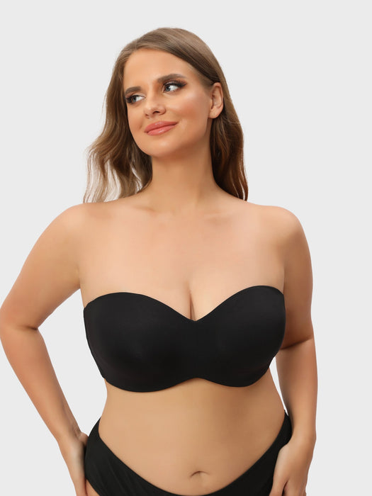 Nakans Full Support Non-Slip Convertible Bandeau Bra