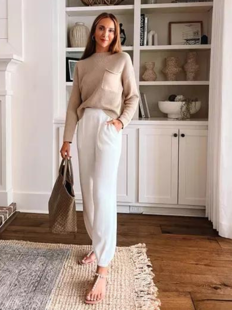 Cozy Fall Knit Top Sweater Set