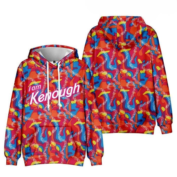 Casual Printed Patterned Hoodie