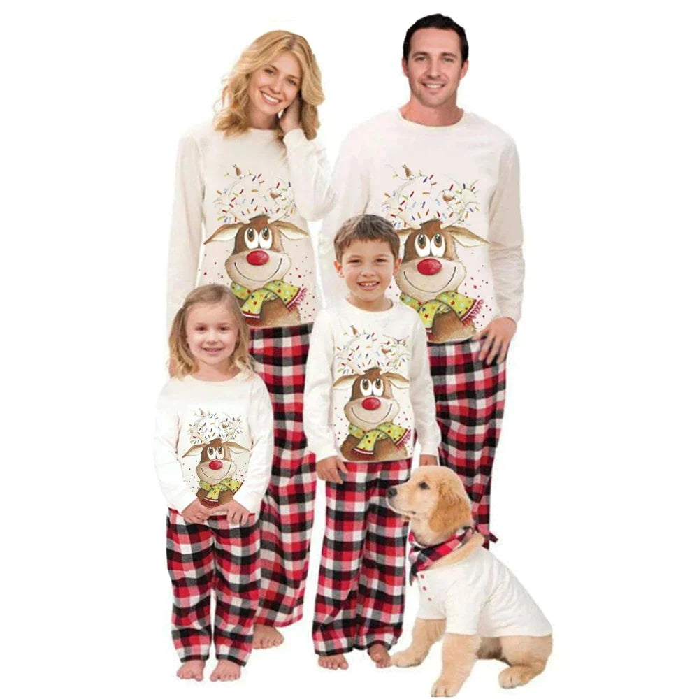 Cartoon Christmas Family Matching Set