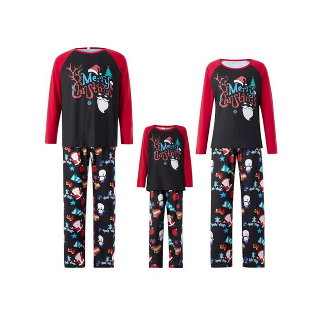 Merry Xmas Family Matching Pajamas Set