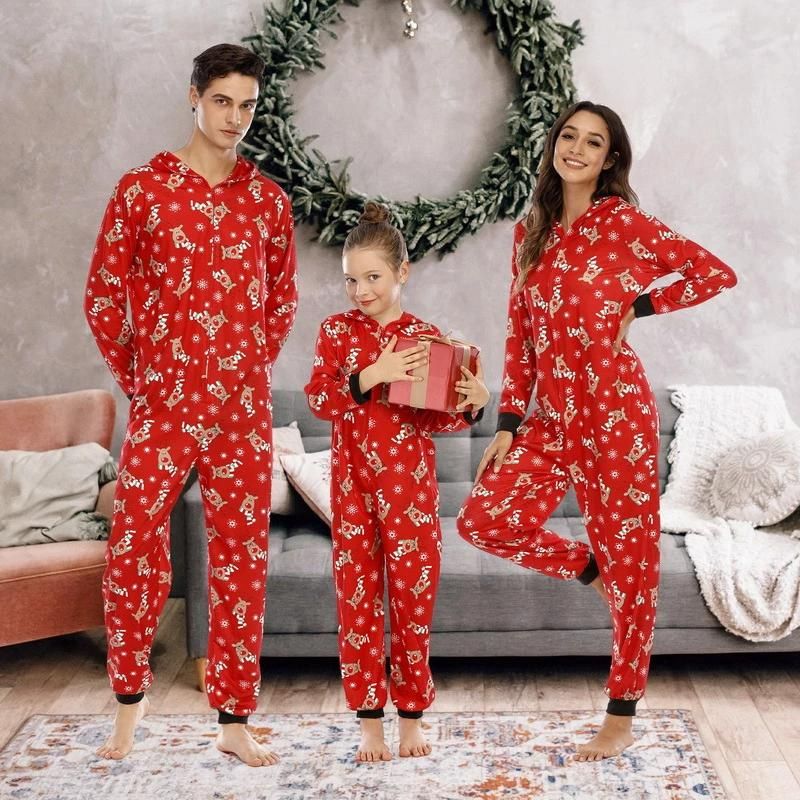 Matching Family Jumpsuit Pajamas Suit