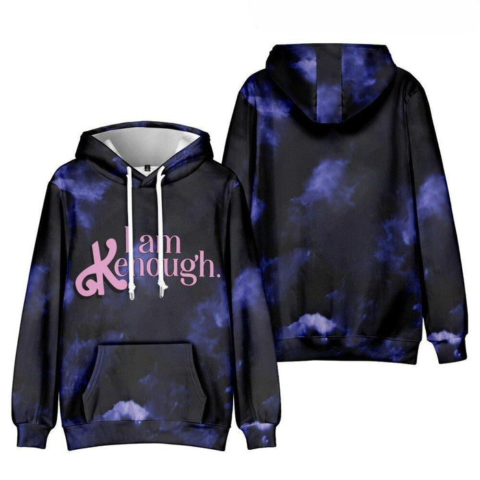 Hoodie With Printed Patterned Design