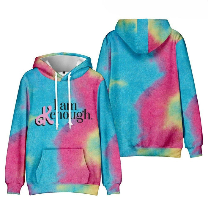 Hoodie With Printed Patterned Design