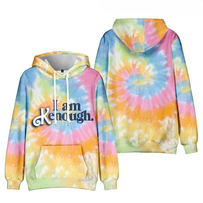 Hoodie With Printed Patterned Design