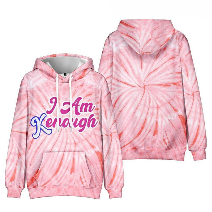 Hoodie With Printed Patterned Design