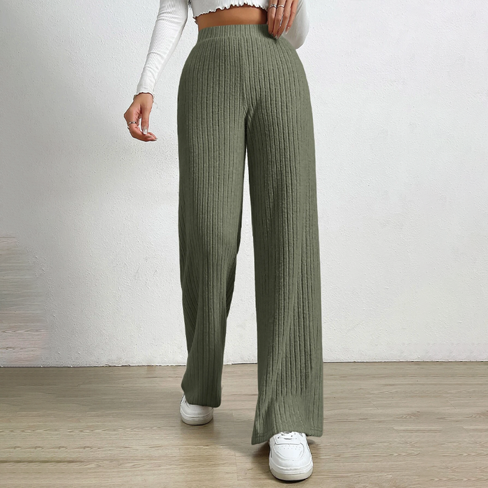 Easywear Elastic Waist Wide Leg Pants