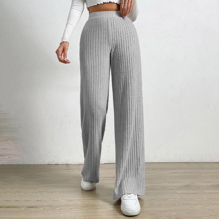 Easywear Elastic Waist Wide Leg Pants