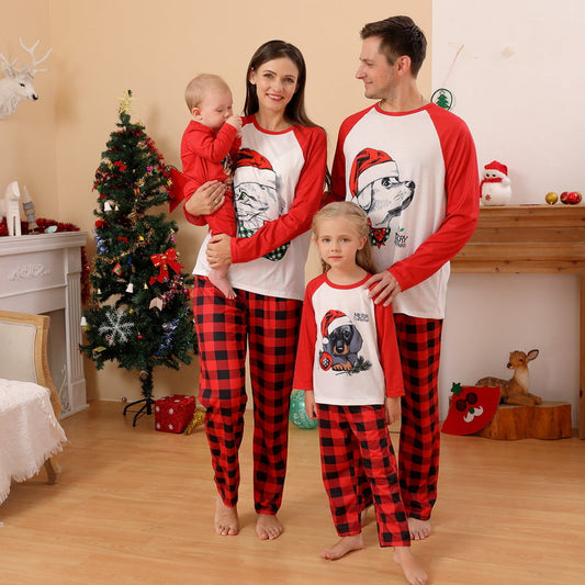 Family Dog Cat Print Pajama