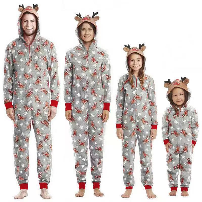 Reindeer Matching Family Outfits For Christmas
