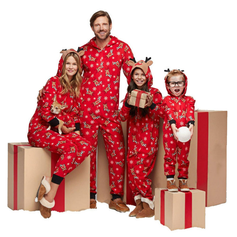 Christmas Reindeer Matching Family Outfits