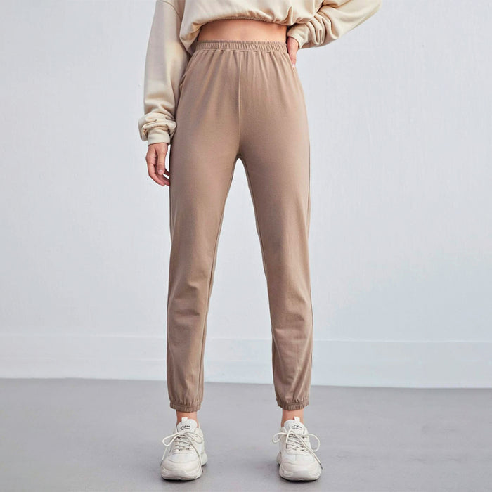 Easy Wear Cropped Jogger Pants