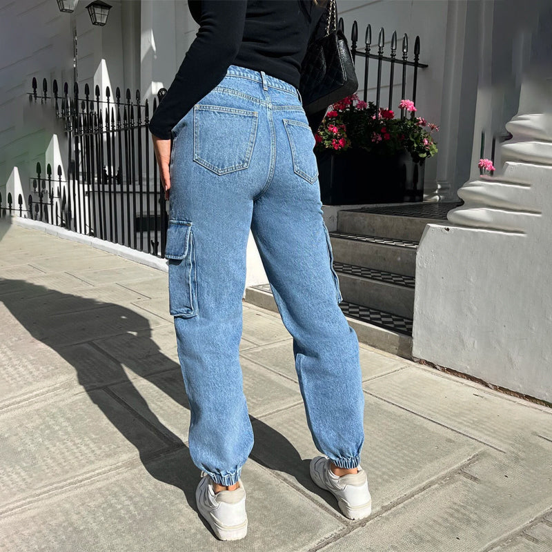 Solid Cargo Jeans