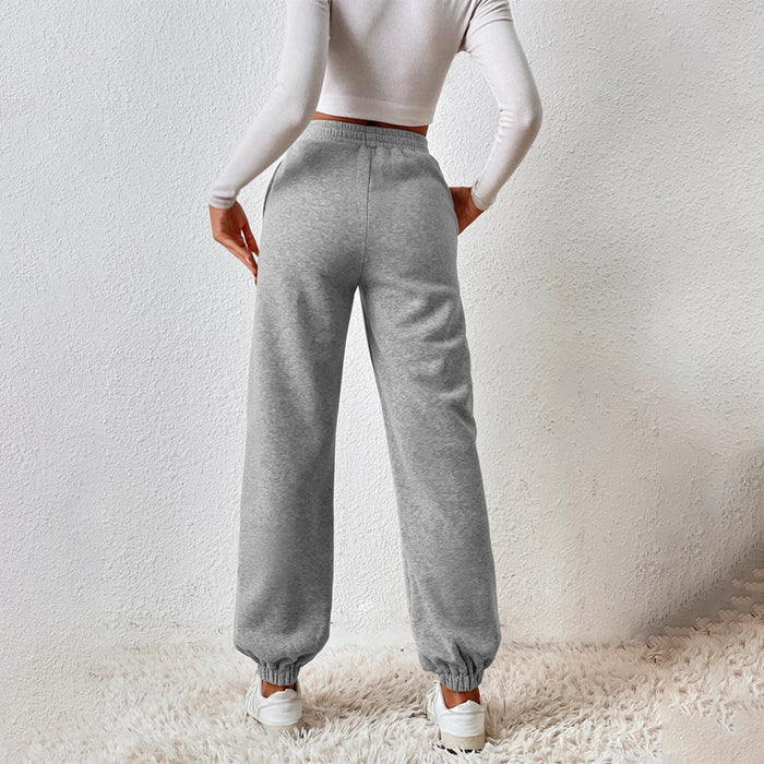 Slant Pocket Long Solid Sweatpants