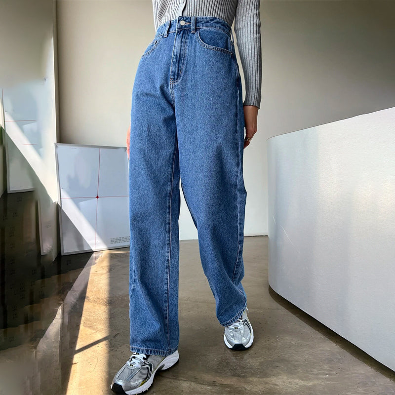 Slant Pocket Non-Stretchable Easy Wear Jeans