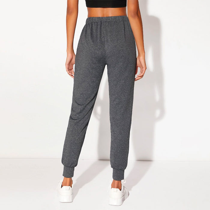 Drawstring Waist Knotted Sweatpants