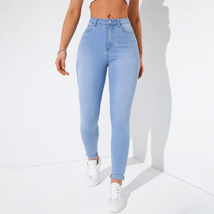 Patch Pocket Skinny Jeans