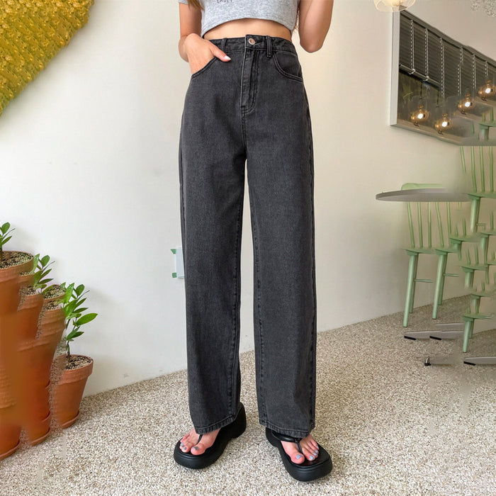 High Waisted Wide Leg Jeans