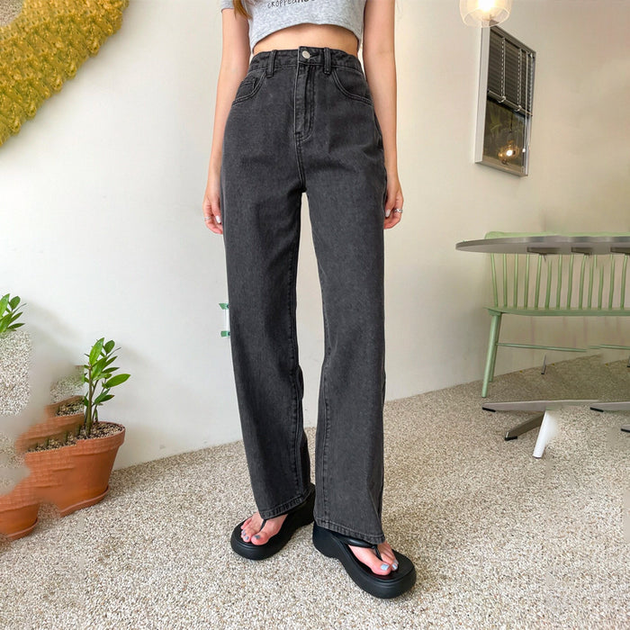 High Waisted Wide Leg Jeans