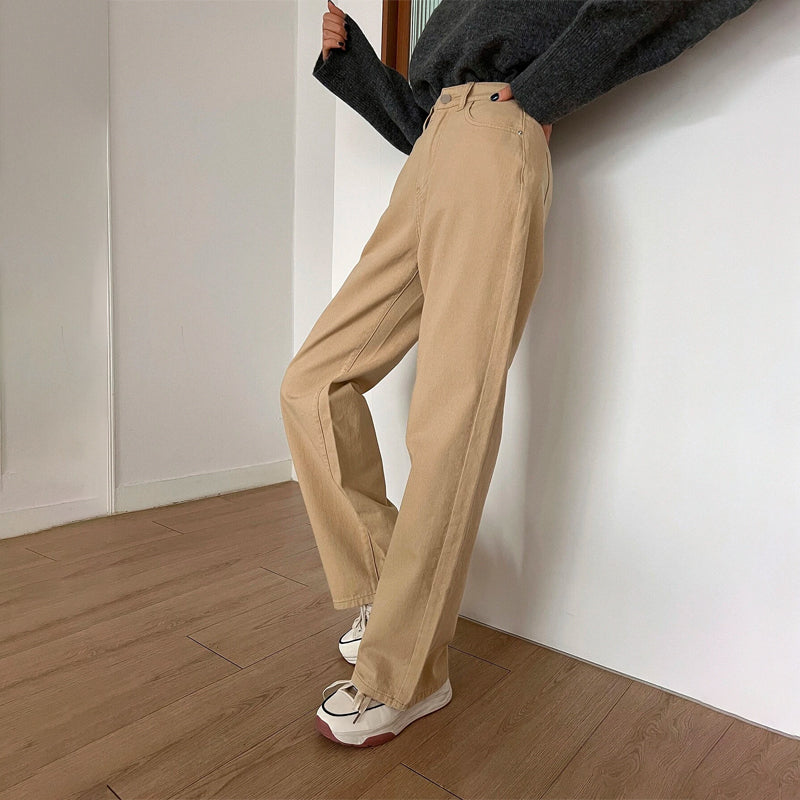 Slant Pocket Non-Stretchable Easy Wear Jeans