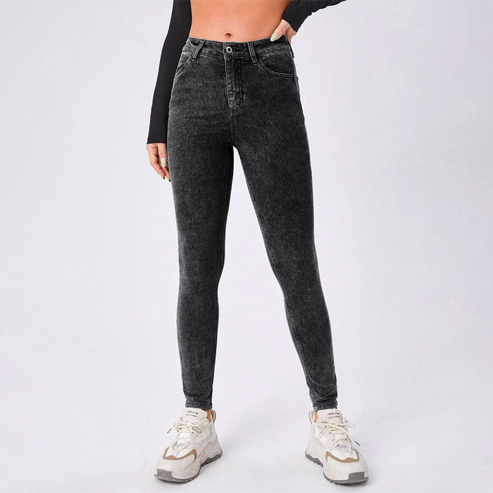 Skinny High Waist Easy Wear Jeans