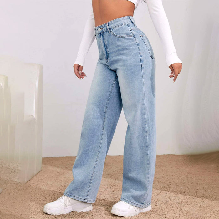 High Waist Wide Leg Jeans