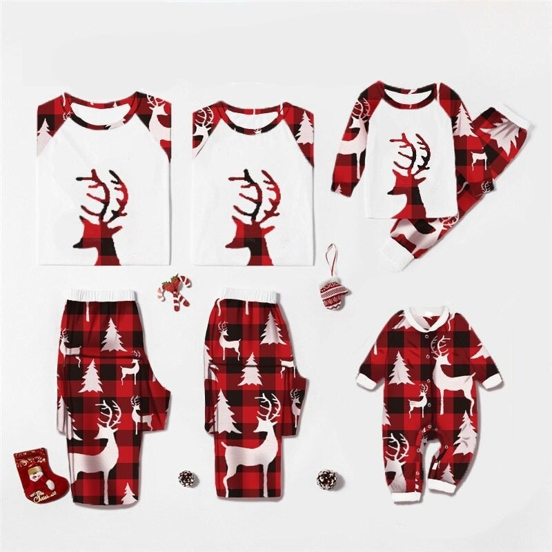 The Christmas Deer Family Pajama Set