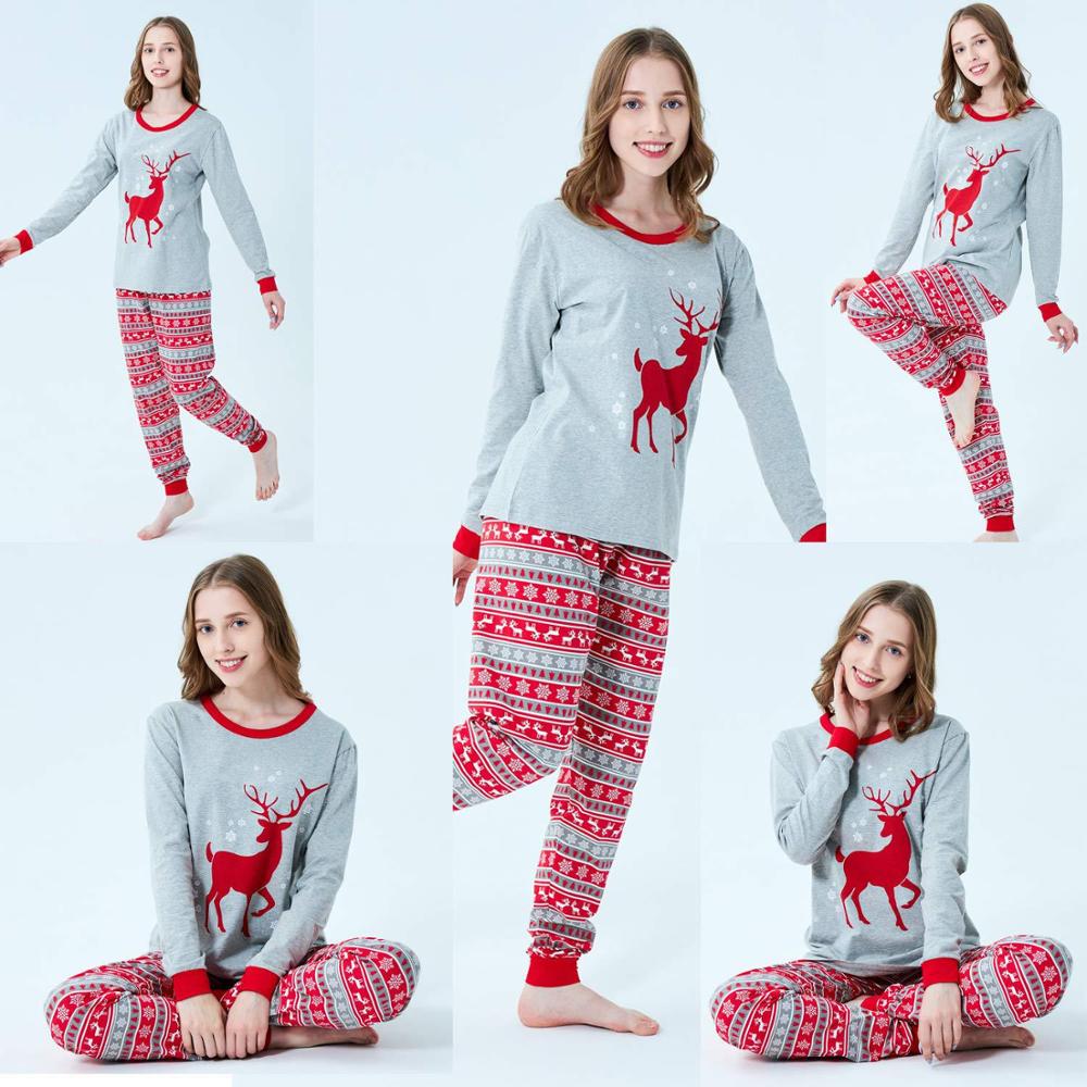 The Xmas ReinDeer Romper Family Pajama Set