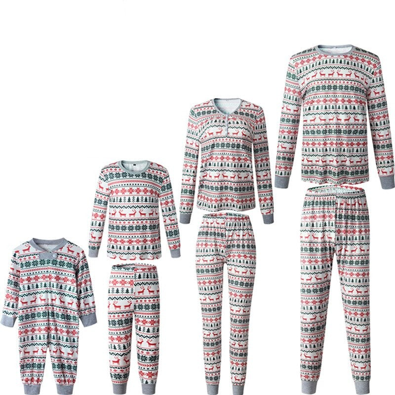 The Xmas Penguin Romper Family Pajama Set