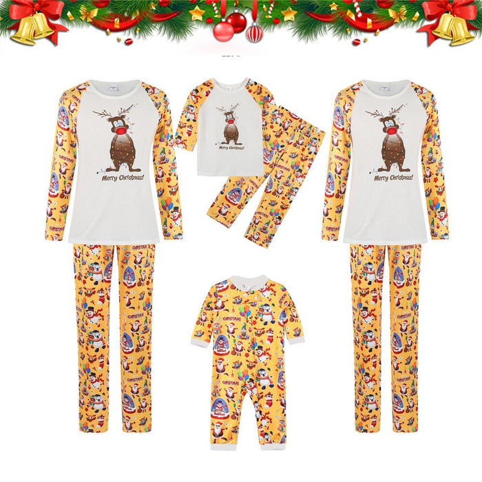 The Reindeer Family Matching Pajama Set