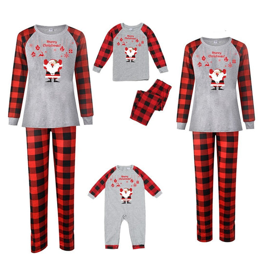 The Happy Santa Family Matching Pajama Set