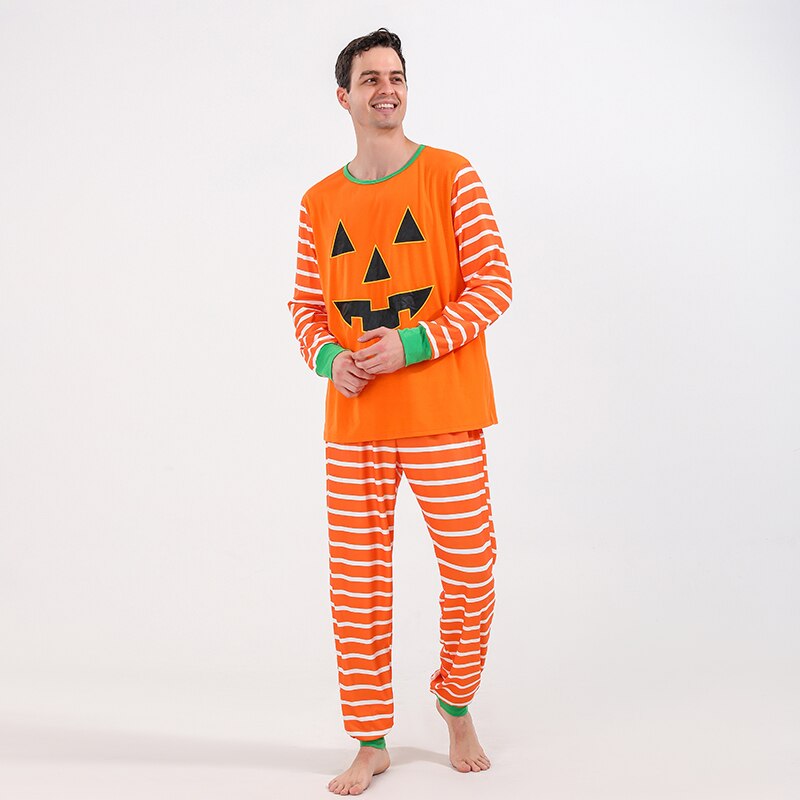 The Soft Pumpkin Family Matching Pajama Sets