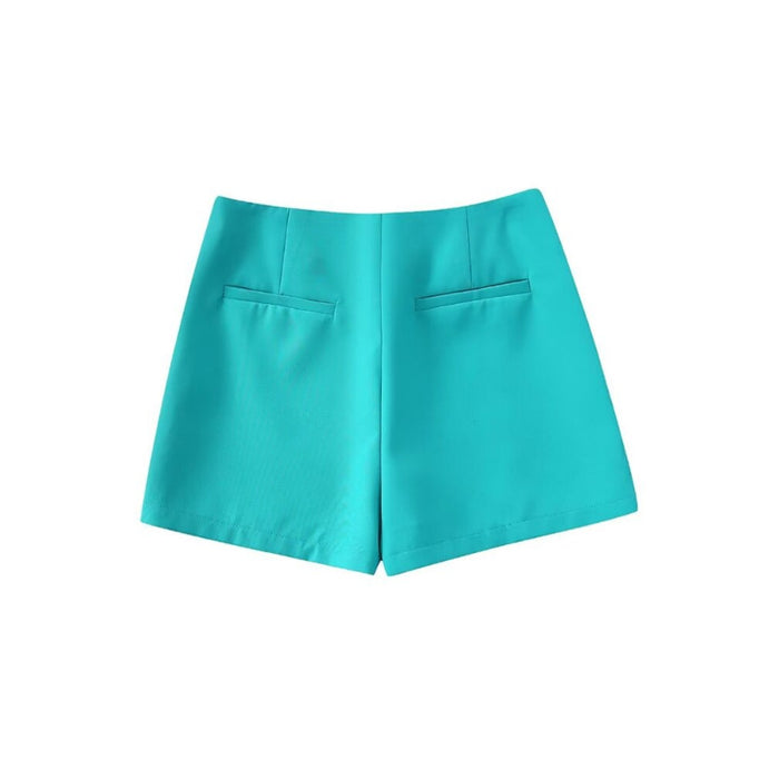 Women's Front Slit Shorts Skirt